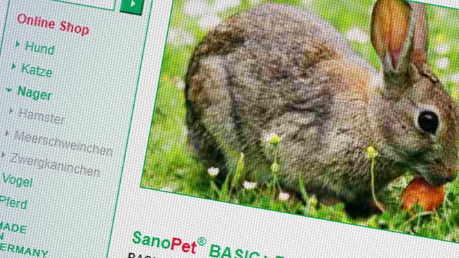 SanoPet Vertrieb für Tiernahrung, Stuttgart Online Shop